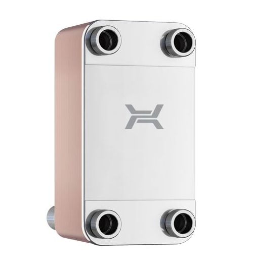 Hexonic  LC110-100-2S-2 lituotas plokštelinis šilumokaitis