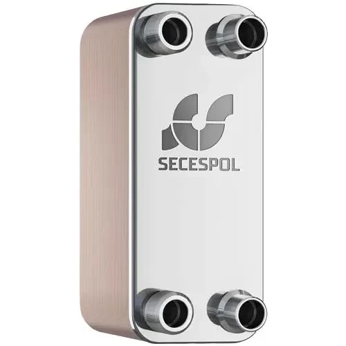 Hexonic  RHB60-50H lituotas plokštelinis šilumokaitis. Šilumos siurbliams "freonas - vanduo / gliukolis"