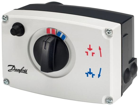 Danfoss AMV 30 electric actuator for 3-way and 2-way valves, 230V, 3s/mm, 10mm, 450N (DHW)