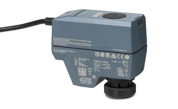 Siemens SSB161.05HF electric actuator
