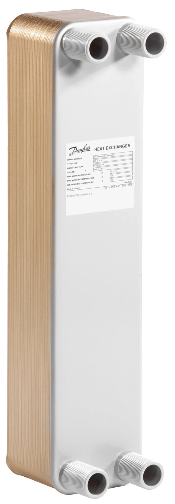 Danfoss XB37H-1 10 heat exchanger