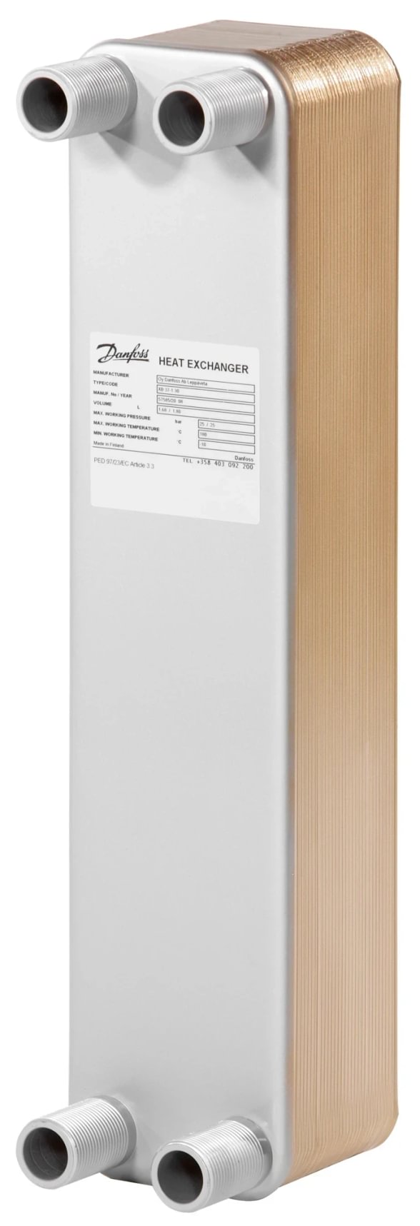 Danfoss XB37H-1 10 heat exchanger