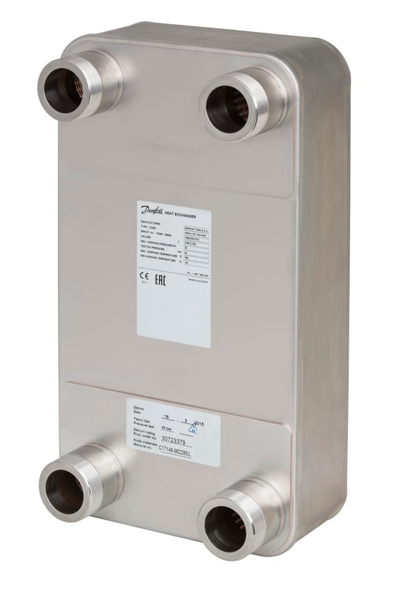 Danfoss XB52M-2 CoResist 36/36 lituotas plokštelinis šilumokaitis