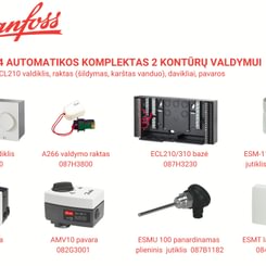 Danfoss ECL210 komplektas
