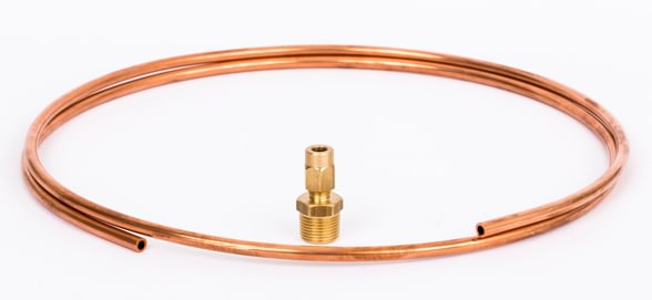 Danfoss impulsinis vamzdelis 6 mm × 1500 mm R 1/2 — AV(P)QM (T)