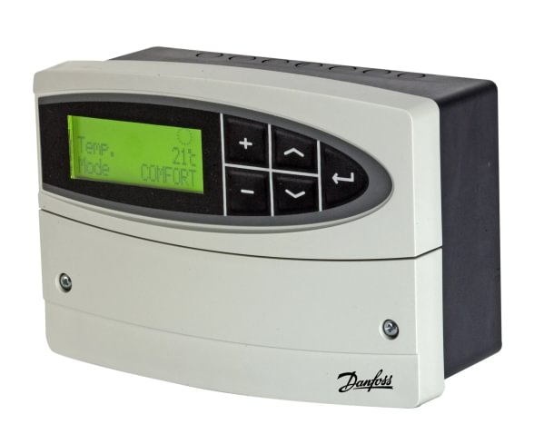 Danfoss ECL Comfort 110 controller kit (heating + DHW, 230V, with weekly timer)