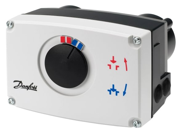 Danfoss AMV 33 greitaeigė elektrinė pavara su apsaugine grąžinimo funkcija, 230 V, 450 N, 3 s/mm