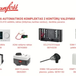 Danfoss ECL Comfort 310 komplektas