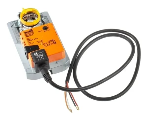Belimo SM24A-SR modulating damper actuator, 20 Nm, 24 V, 0-10 V, 150 s